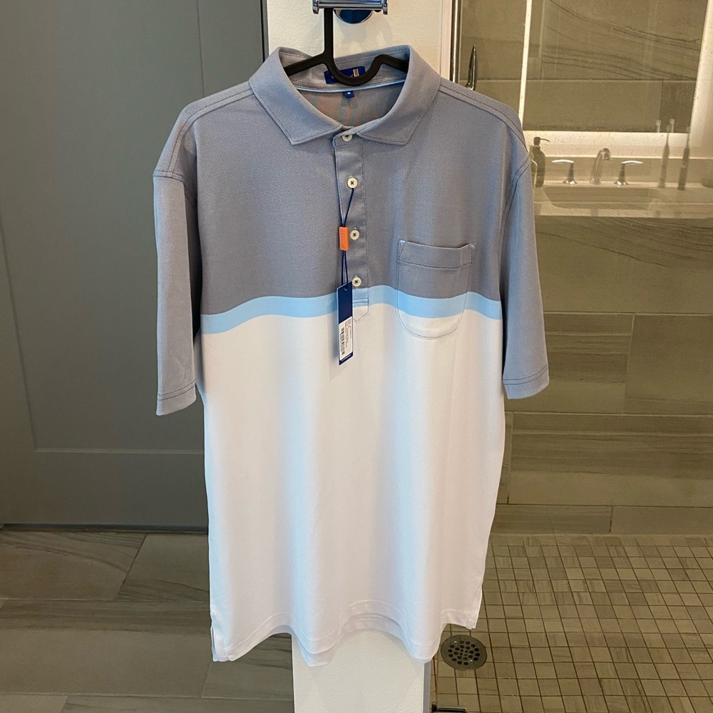 Stitch Golf Polo Medium NWT - Austin Golf Club
